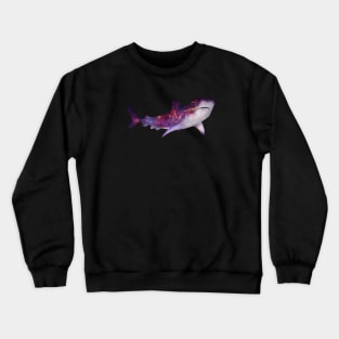 Galaxy Tiger Shark Crewneck Sweatshirt